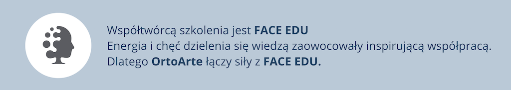 szkolenie BENEfit System współpraca OrtoArte z FACE EDU